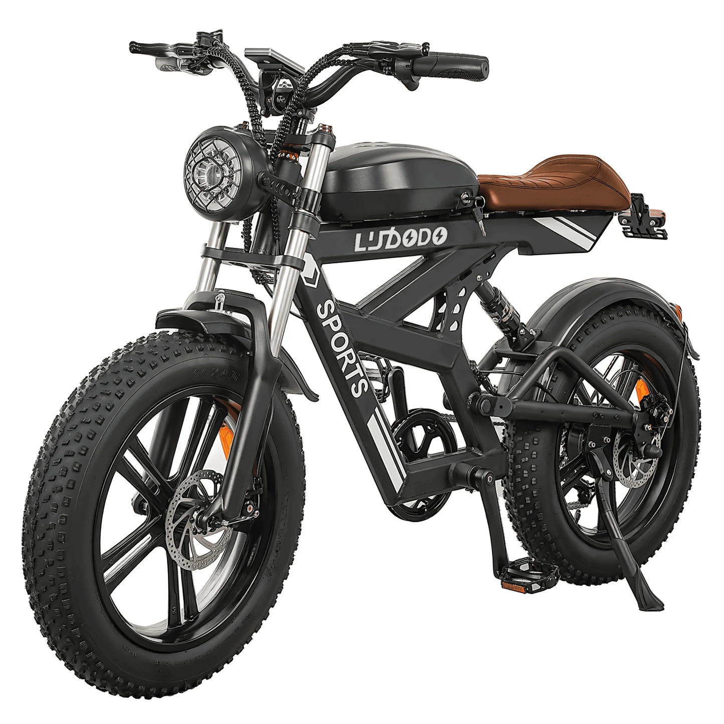 Electric Fat Tire Bike For Adults 1500W 35MPH 48V Battery