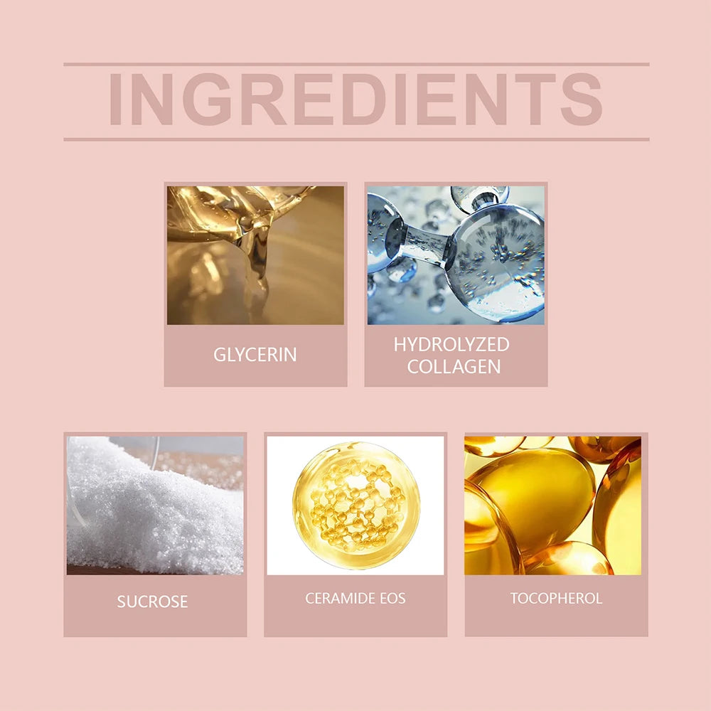 75g Collagen Wrapping Peel Off Facial Mask Elasticity Hydration Reduces Sagging Dullness Hydrolyzed Collagen Skin Care