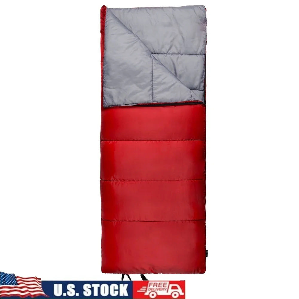 Warm Weather Sleeping Bag Portable Lightweight Camping Quilt Insulated Polyester