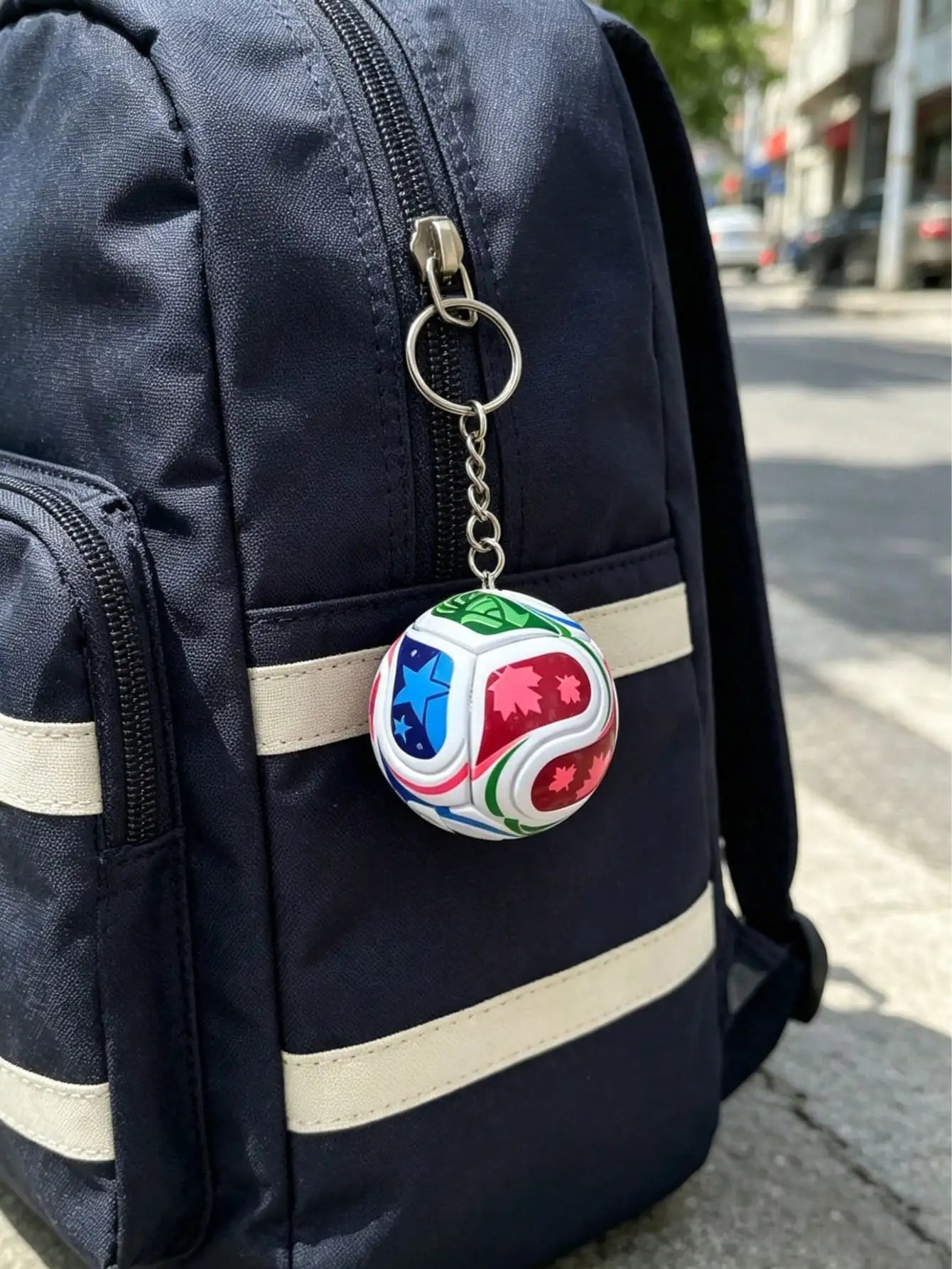 2026 Commemorative 3D Football Keychain, Unisex Sports Fan Collectible Gift Gifts For Mother, Father, Graduation, And Teacher