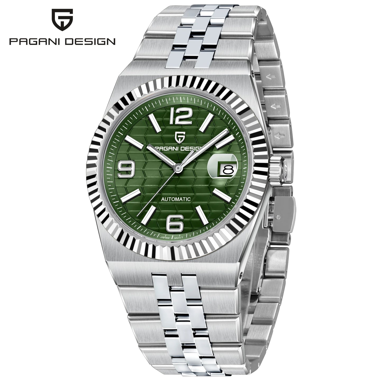 PAGANI DESIGN 3D Rhombus Dial Luxury Automatic Watch For Men Business Mechanical Wrist Watch AR Sapphire crystal Clock 2025 New