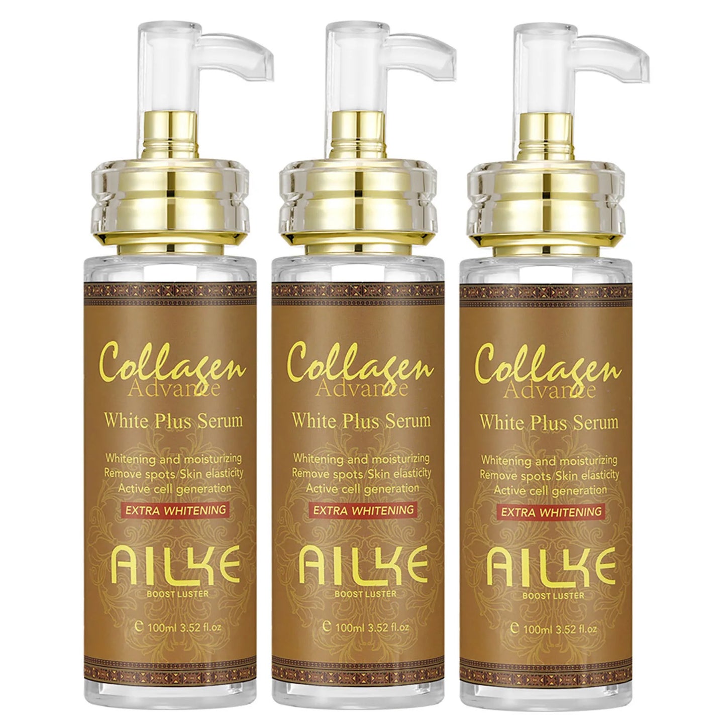 Collagen whitening essence, used for facial and body moisturizing, brightening skin, radiant skin, even black spots, age spots,
