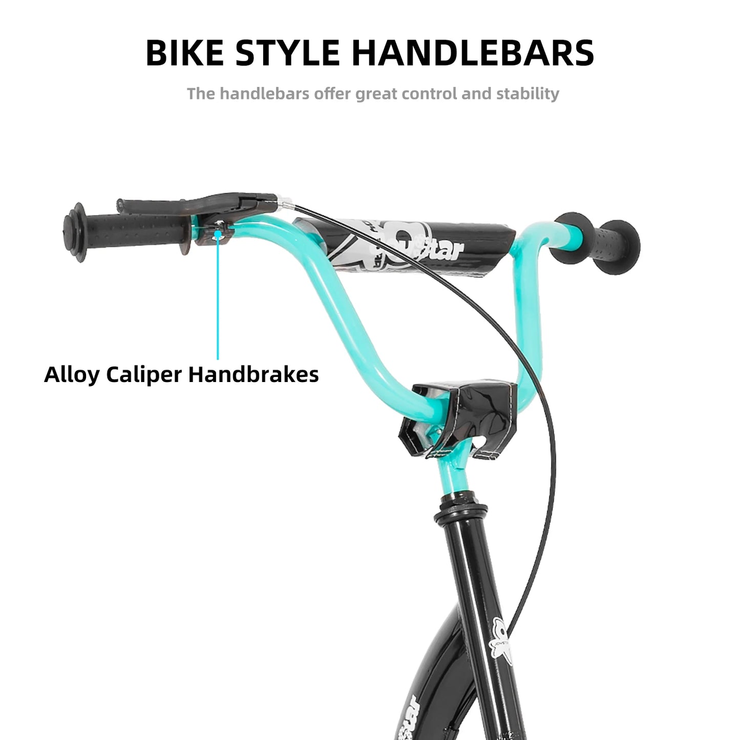 Joystar Kick Scooter for Kids With Adjustable Handlebar and Brakes