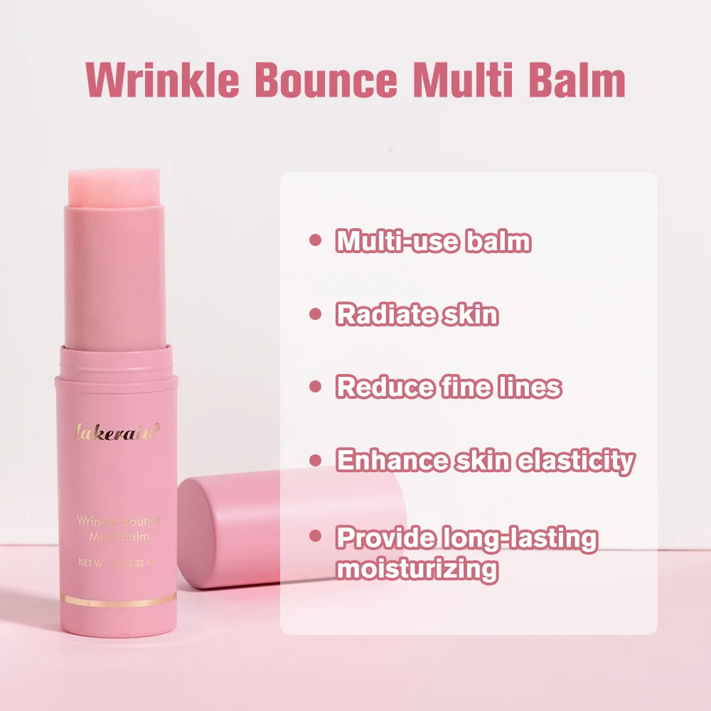 Lakerain Moisturizing Wrinkle Bounce Multi Balm Collagen Multi Balm Stick Wrinkle Bounce Balm Multi Cream Dull Cosmetics Korean