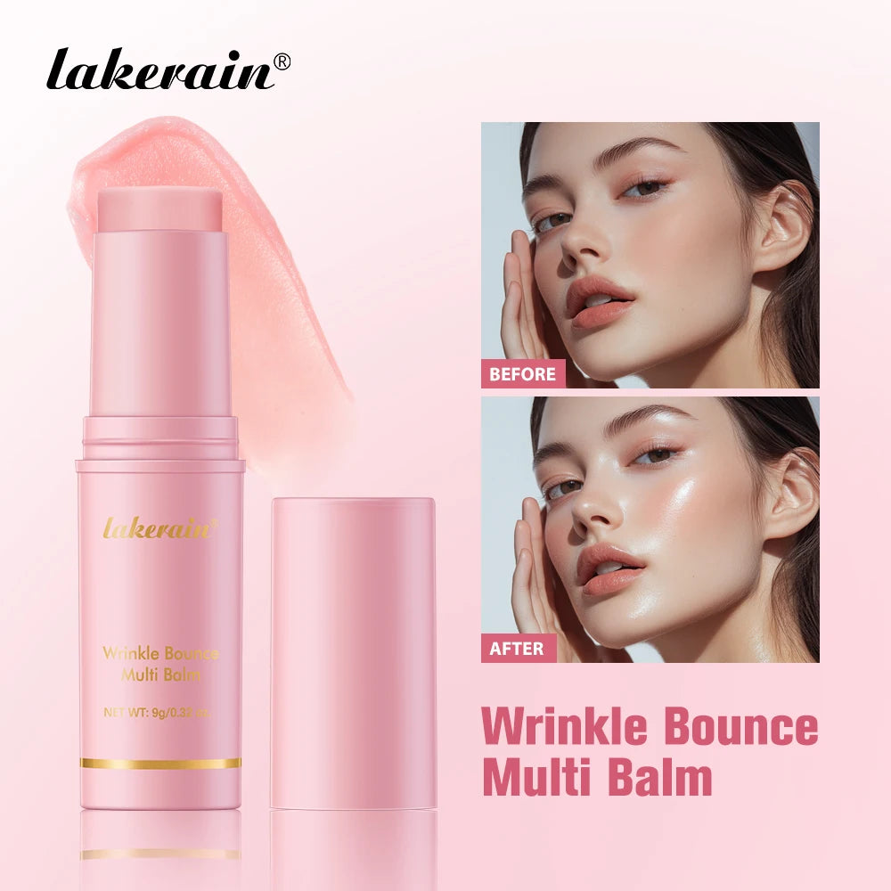 Lakerain Moisturizing Wrinkle Bounce Multi Balm Collagen Multi Balm Stick Wrinkle Bounce Balm Multi Cream Dull Cosmetics Korean