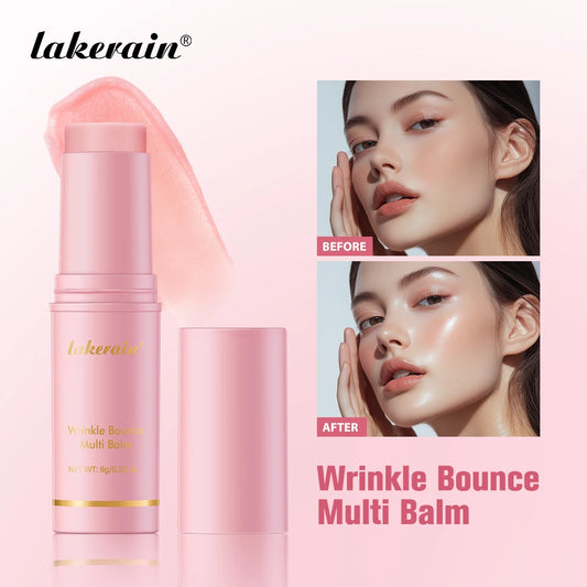 Lakerain Moisturizing Wrinkle Bounce Multi Balm Collagen Multi Balm Stick Wrinkle Bounce Balm Multi Cream Dull Cosmetics Korean