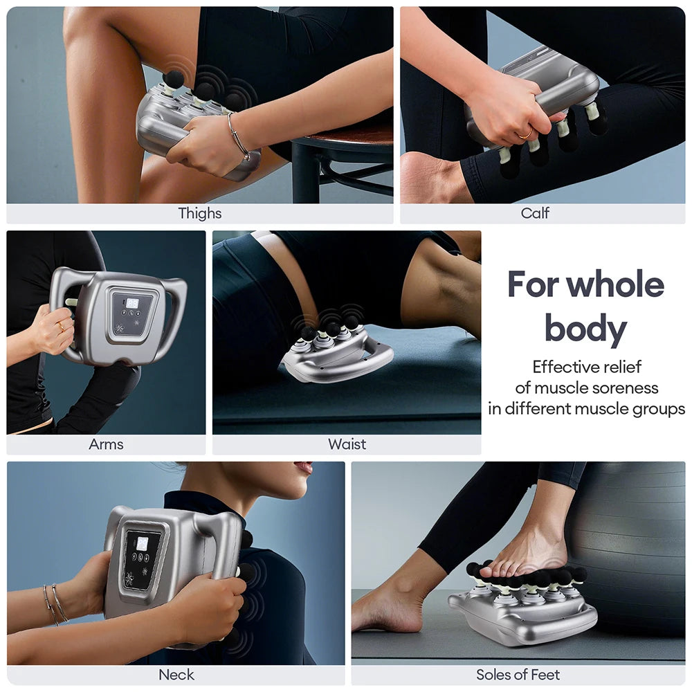 iebilif Fascia Gun 24 Head High Frequency Massage Gun