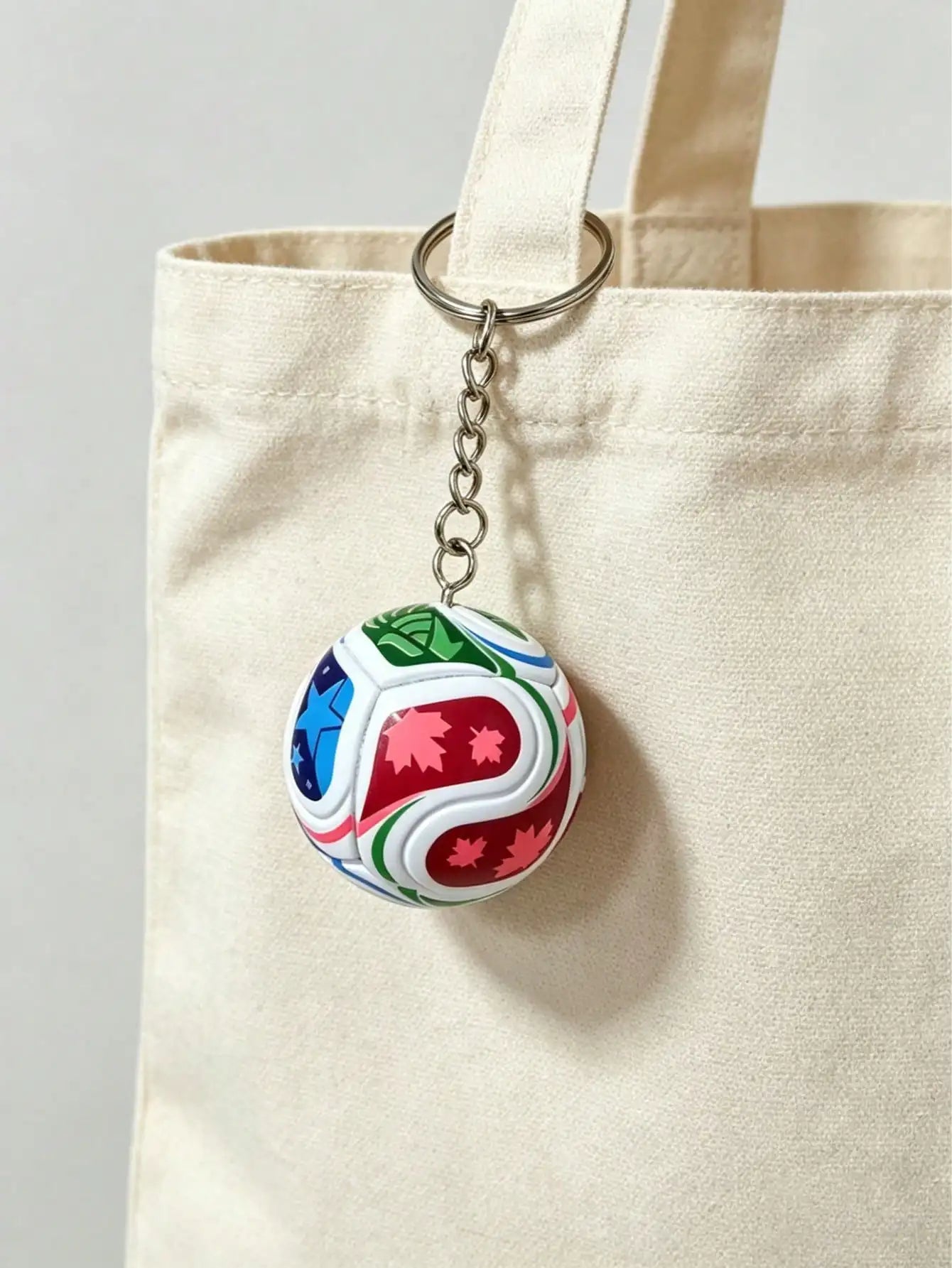 2026 Commemorative 3D Football Keychain, Unisex Sports Fan Collectible Gift Gifts For Mother, Father, Graduation, And Teacher