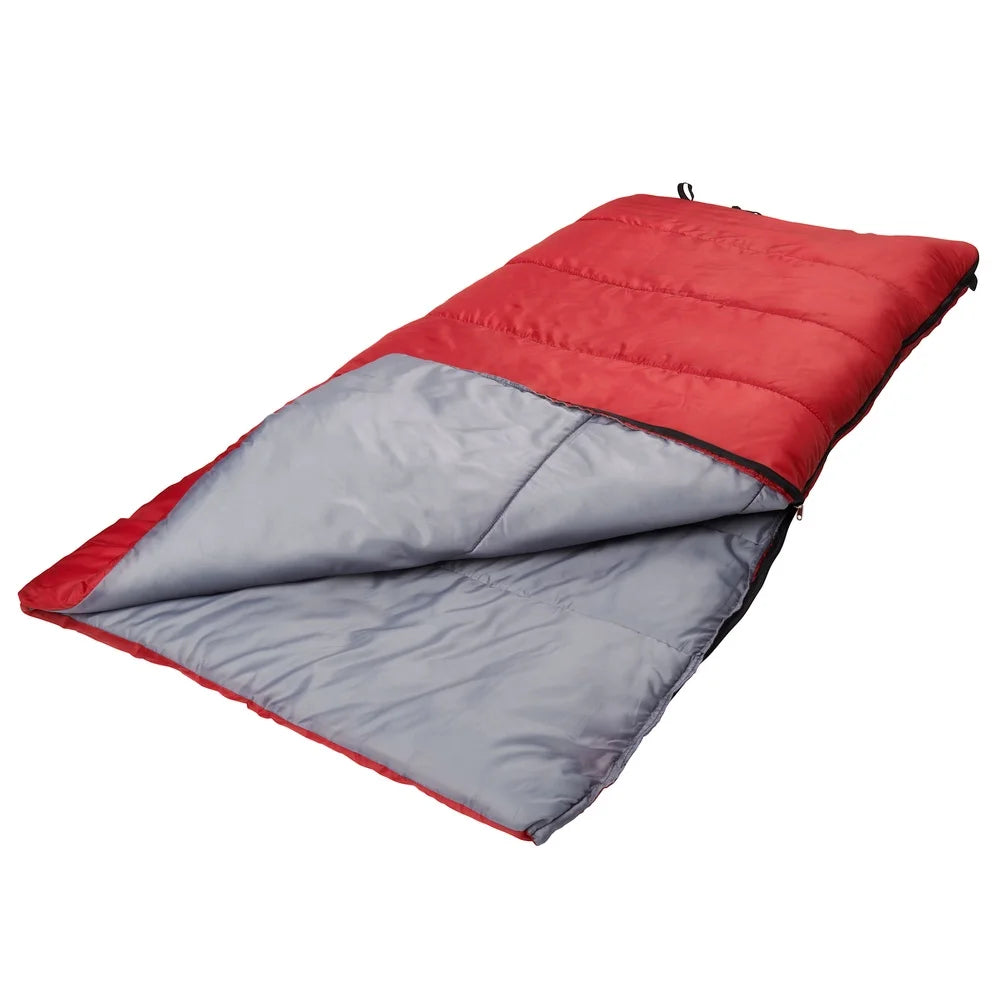 Warm Weather Sleeping Bag Portable Lightweight Camping Quilt Insulated Polyester
